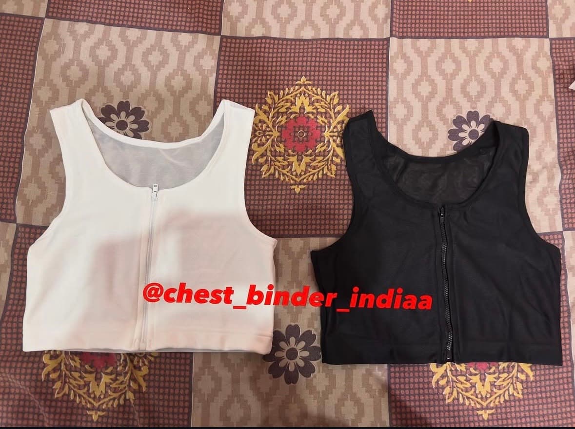 Zipper chest binder — 2